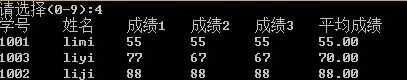 学生成绩管理系统