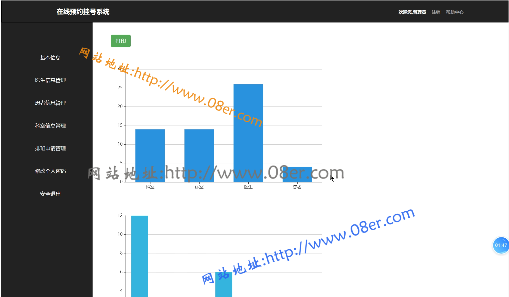 jsp医院在线预约挂号java排队分诊后台医生病人管理系统jsp源码bs~js10053