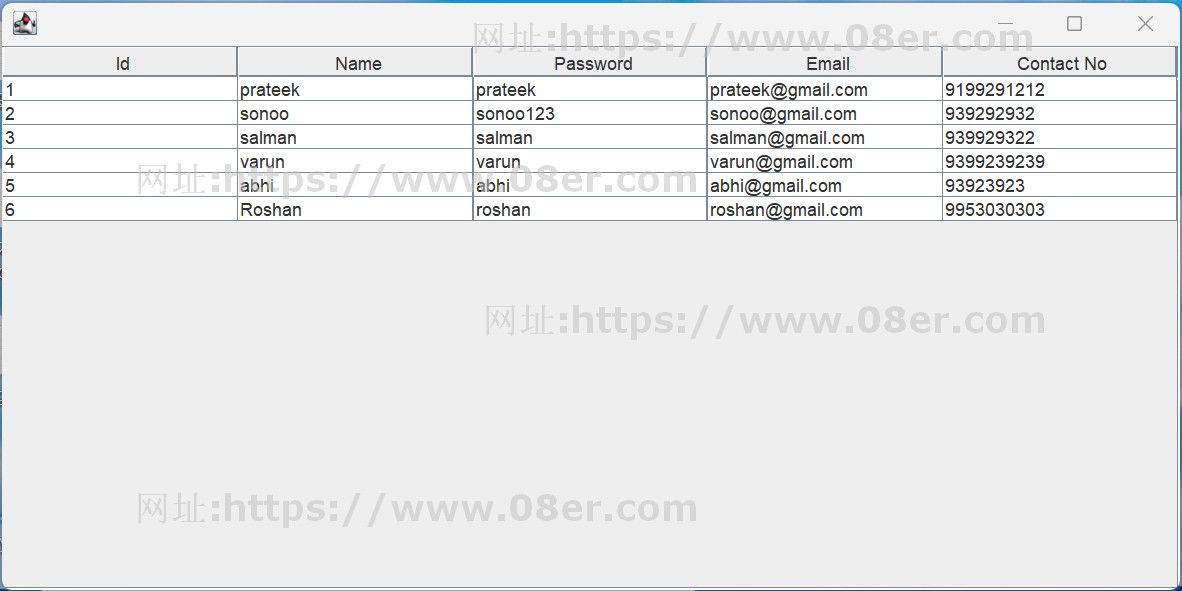 Java Swing+mysql学生费用报告系统源代码带文档java程序源码~sw10001