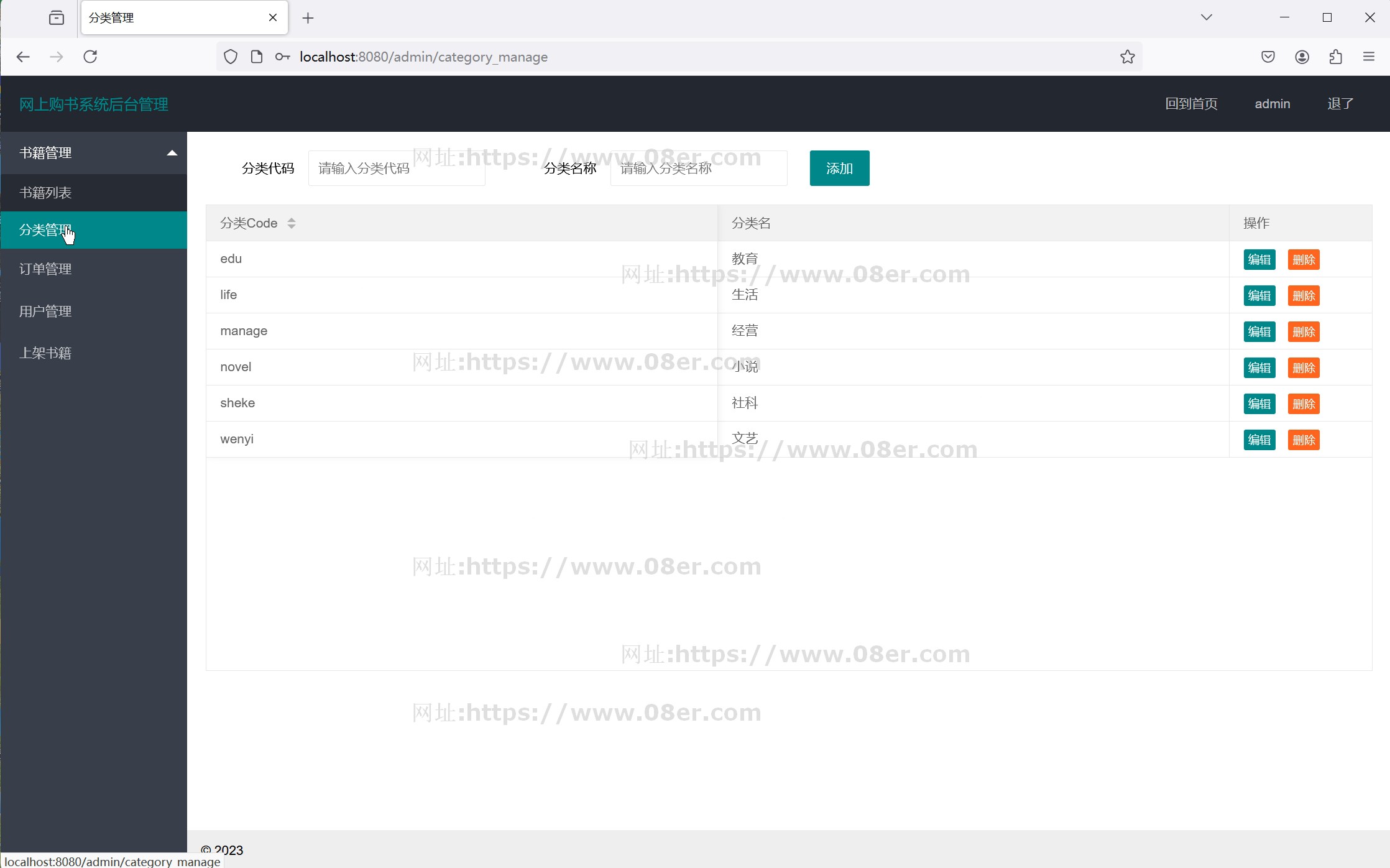 springboot html图书商城javaweb源码前后台送部署视频万字文档
