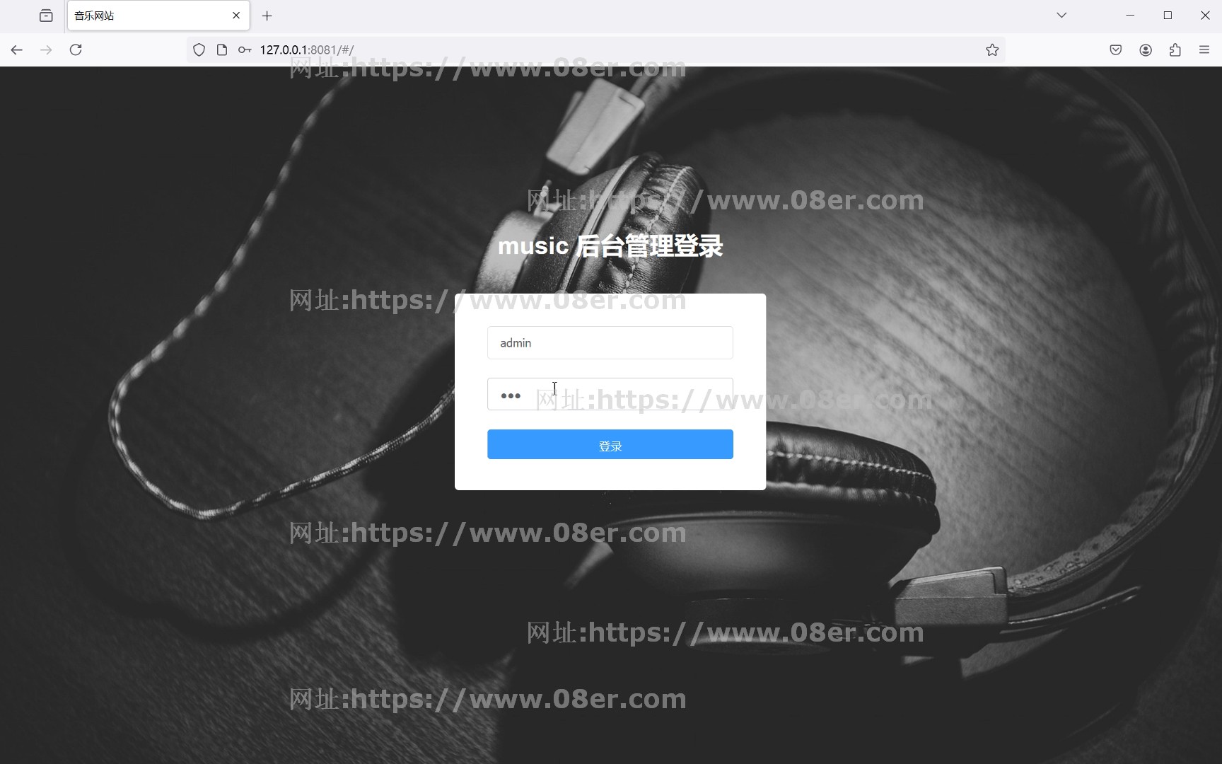 springboot vue音乐网站管理系统java源码文档部署视频前后端分离